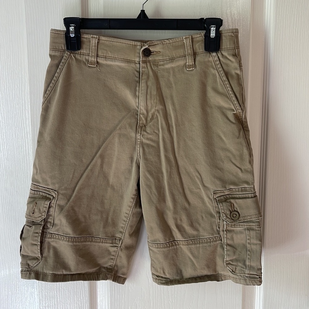 Khaki Wrangler Shorts